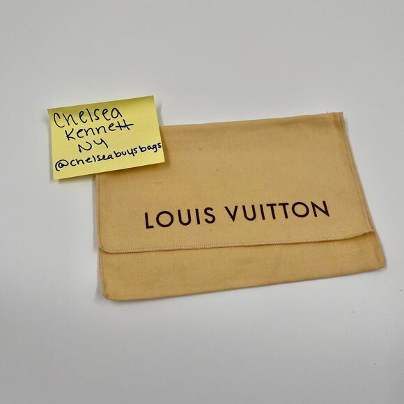 Louis Vuitton Dust Bag Small Bag authentic Vintage Dustbag 100% Cotton Storage - Picture 1 of 6